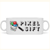 Pixel Sift Mug